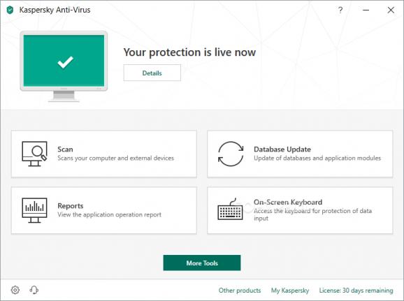 Kaspersky Anti-Virus screenshot