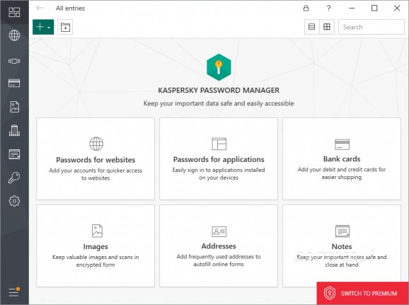 Kaspersky Password Manager screenshot