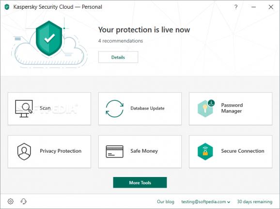 Kaspersky Security Cloud screenshot