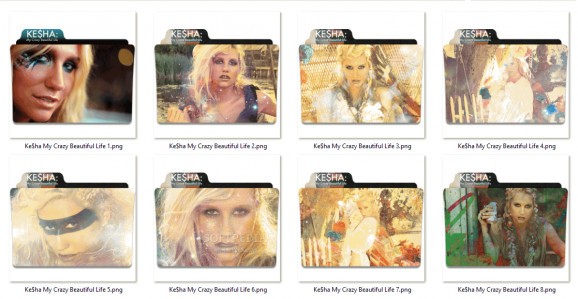 Ke$ha: My Crazy Beautiful Life Folder Icon screenshot