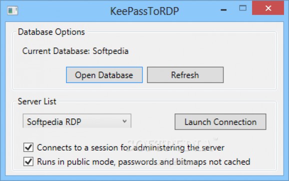 KeePassToRDP screenshot
