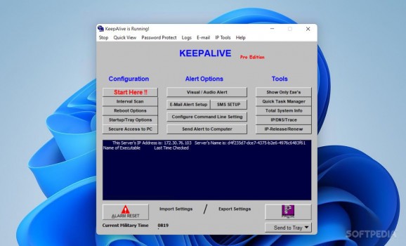 KeepAlive Pro screenshot