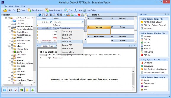 Kernel for Outlook PST Repair screenshot
