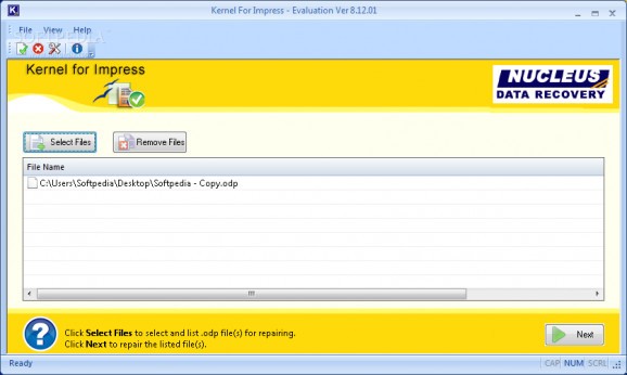 Kernel for Impress screenshot