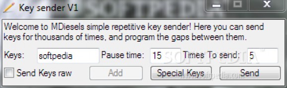 Key Sender screenshot