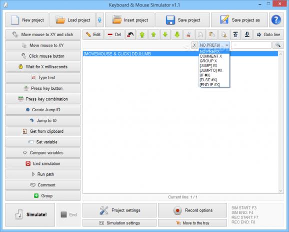 Keyboard & Mouse Simulator screenshot