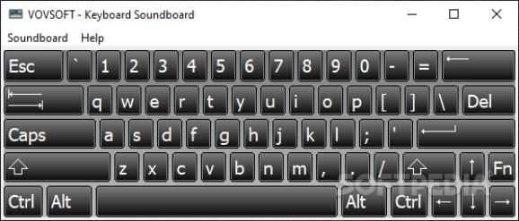 Keyboard Soundboard screenshot
