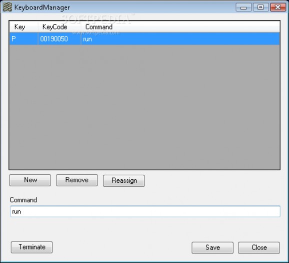 KeyboardManager screenshot
