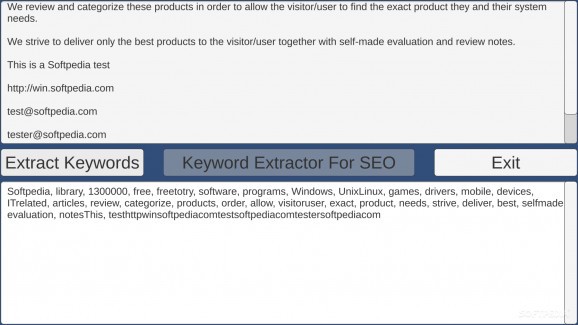 Keyword Extractor For SEO screenshot