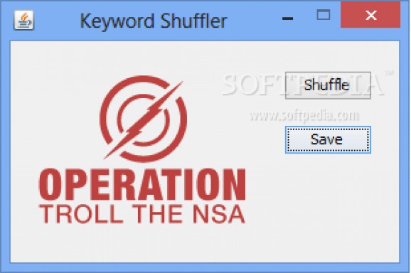 Keyword Shuffler screenshot