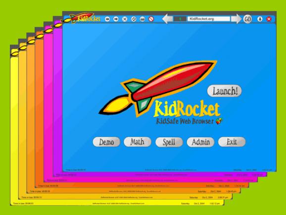 KidRocket Web Browser screenshot