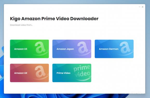 Kigo Amazon Prime Video Downloader screenshot