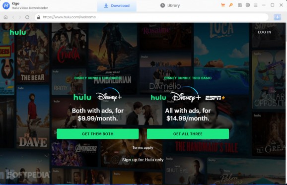 Kigo Hulu Video Downloader screenshot