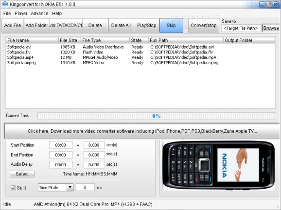 KingConvert For Nokia E51 screenshot