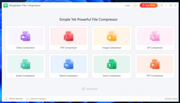 Kingshiper File Compressor screenshot