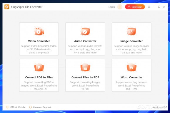 Kingshiper File Converter screenshot