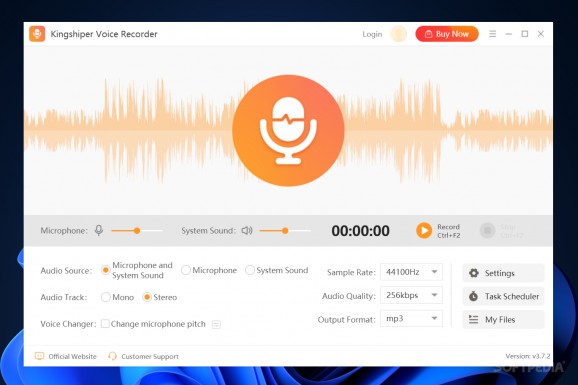 Kingshiper Voice Recorder screenshot