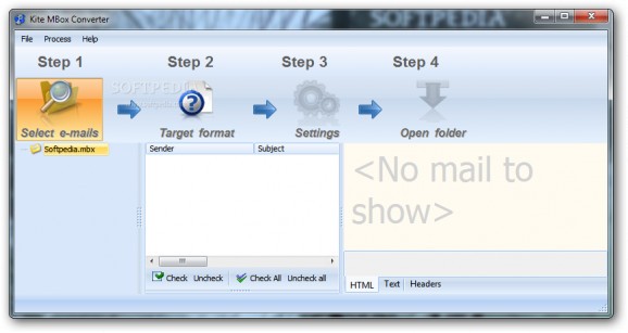 Kite MBox Converter screenshot