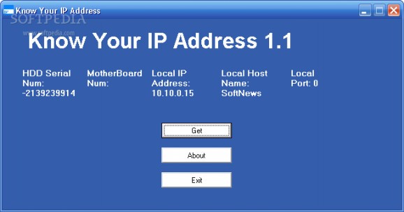 Know Your IP Address screenshot