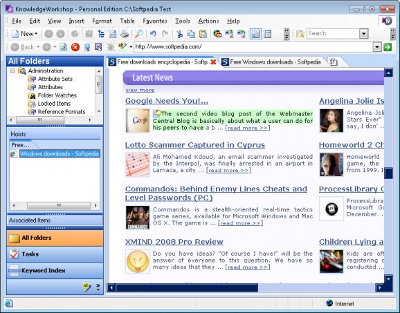 KnowledgeWorkshop screenshot