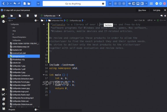 Komodo IDE screenshot