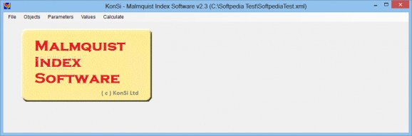 KonSi Malmquist Index Software for Data Envelopment Analysis Models screenshot