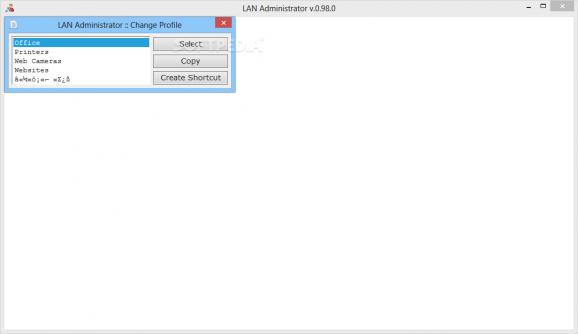 LAN Administrator screenshot