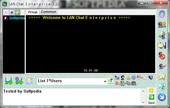 LAN Chat Enterprise screenshot