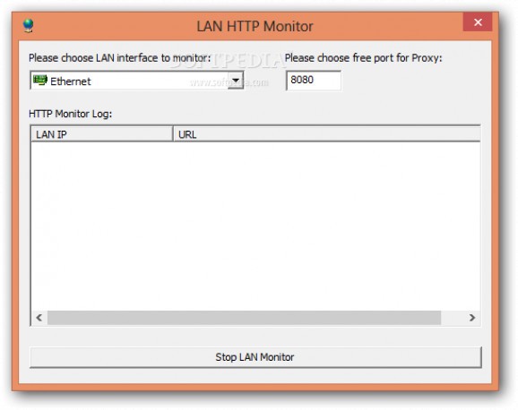 LAN HTTP Monitor screenshot