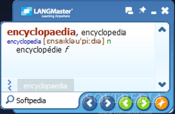 LANGMaster.com: French-English + English-French screenshot
