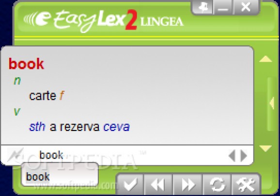 LANGMaster.com: Romanian-English Basic Dictionary screenshot
