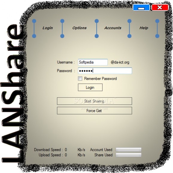 LANShare screenshot