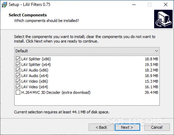 LAV Filters screenshot