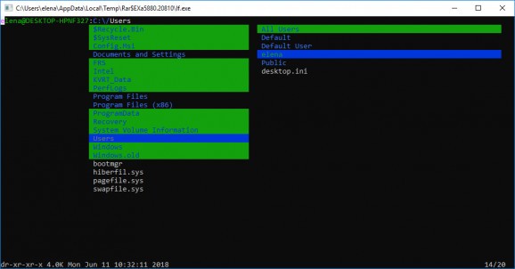 LF - Terminal File Manager screenshot