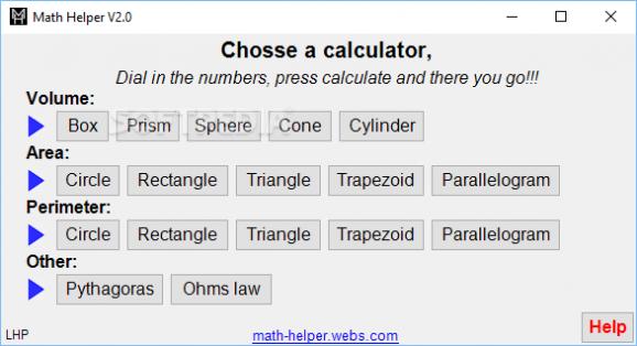 Math Helper screenshot