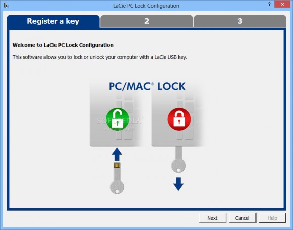 LaCie PC Lock screenshot