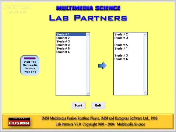Lab Partners screenshot