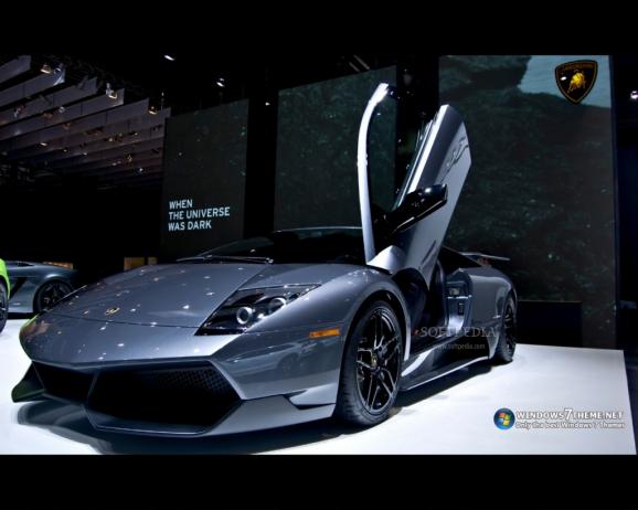 Lamborghini Windows 7 Theme screenshot
