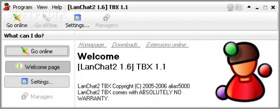 LanChat2 TBX screenshot