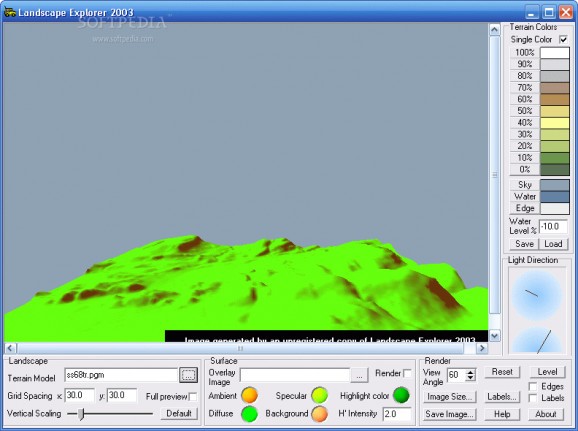 Landscape Explorer 2003 screenshot