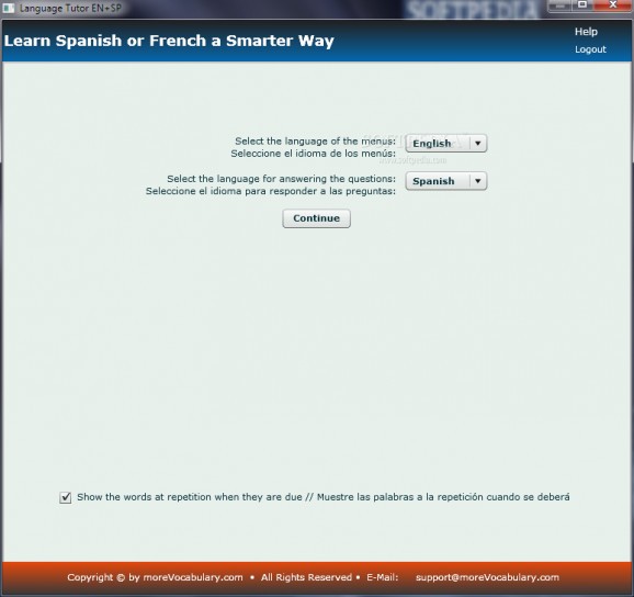 Language Tutor EN+SP screenshot