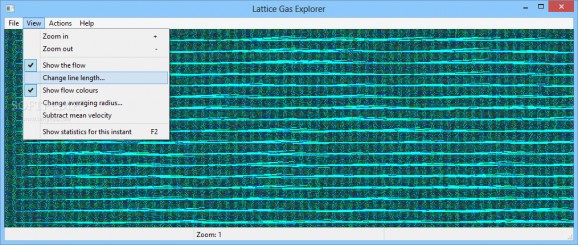 Lattice Gas Explorer screenshot