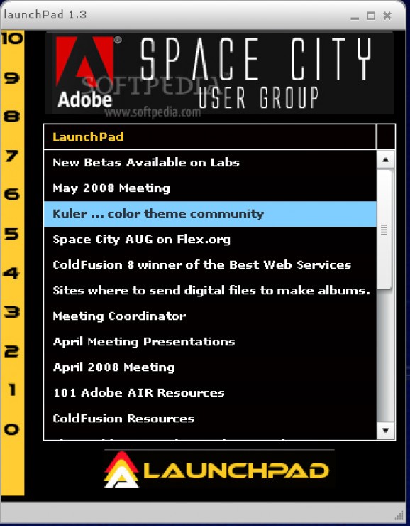 LaunchPad screenshot