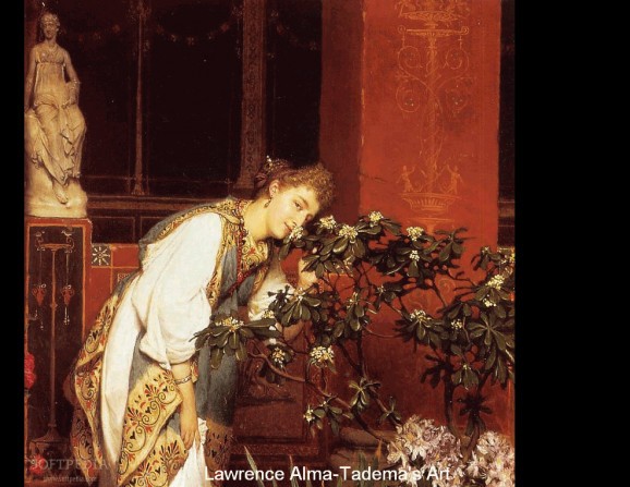 Lawrence Alma-Tadema Painting Screensaver screenshot