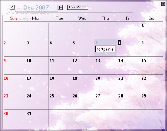 Lcs Neo Calendar screenshot
