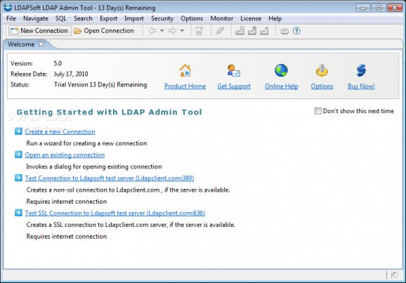 Ldap Soft AD Admin & Reporting Tool (formerly Ldap Admin Tool) screenshot