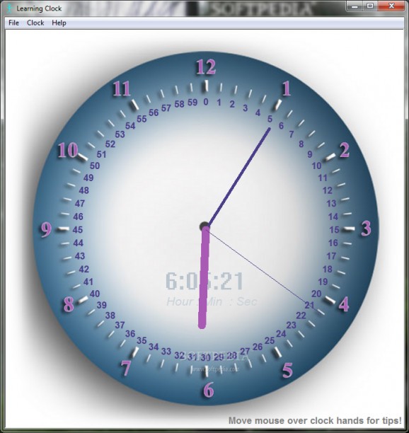 Learning Clock screenshot