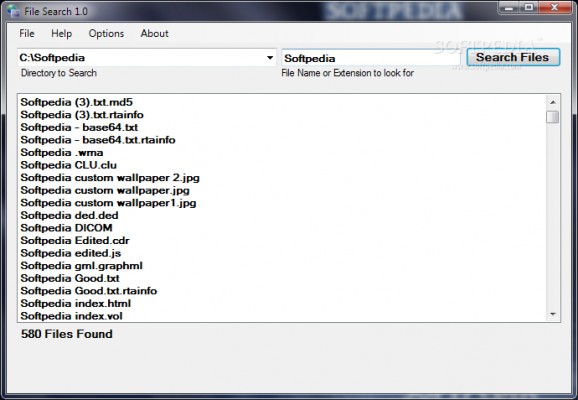File Search screenshot
