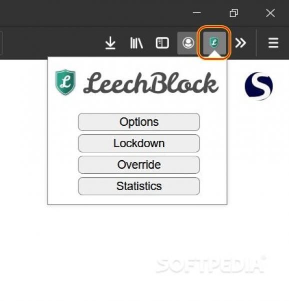 LeechBlock NG for Firefox screenshot