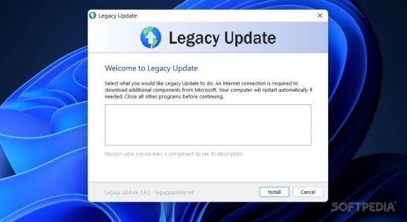 Legacy Update screenshot